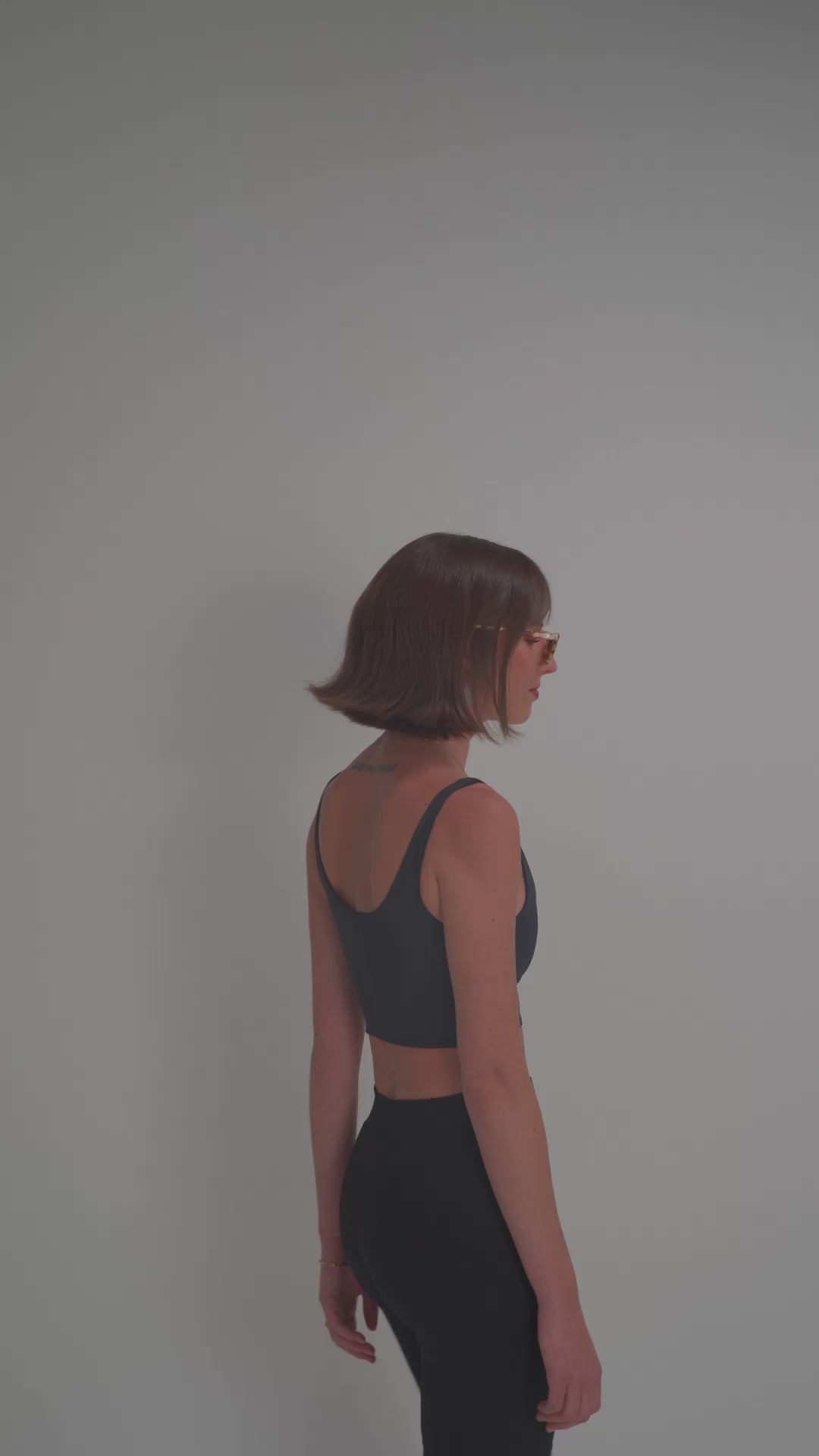 RECYCLED NYLON TUBE TOP